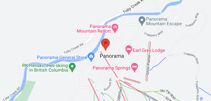 map of 524A - 2030 PANORAMA DRIVE
